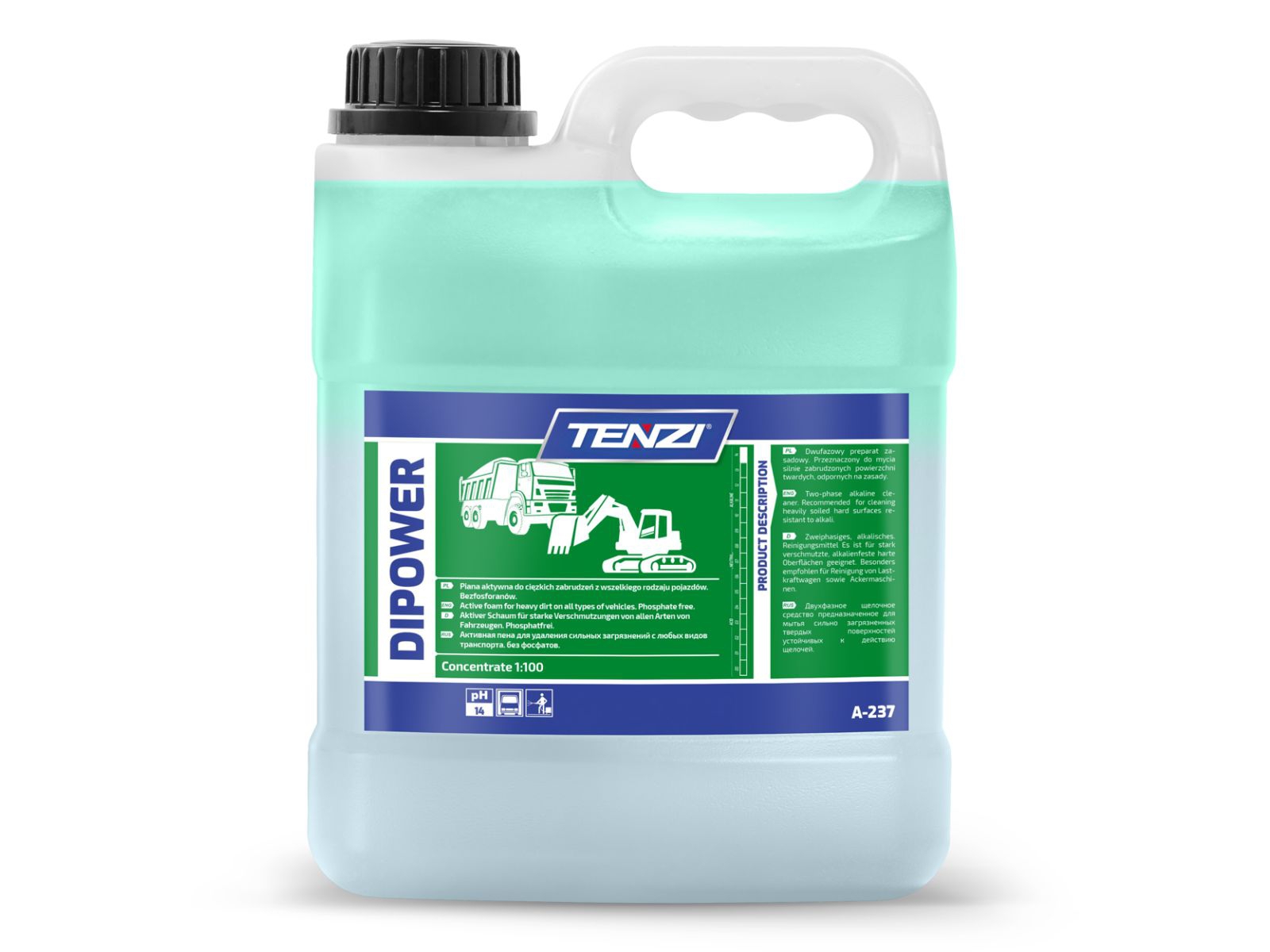 DIPower Tenzi 2kg Silna aktywna piana Profesjonlna